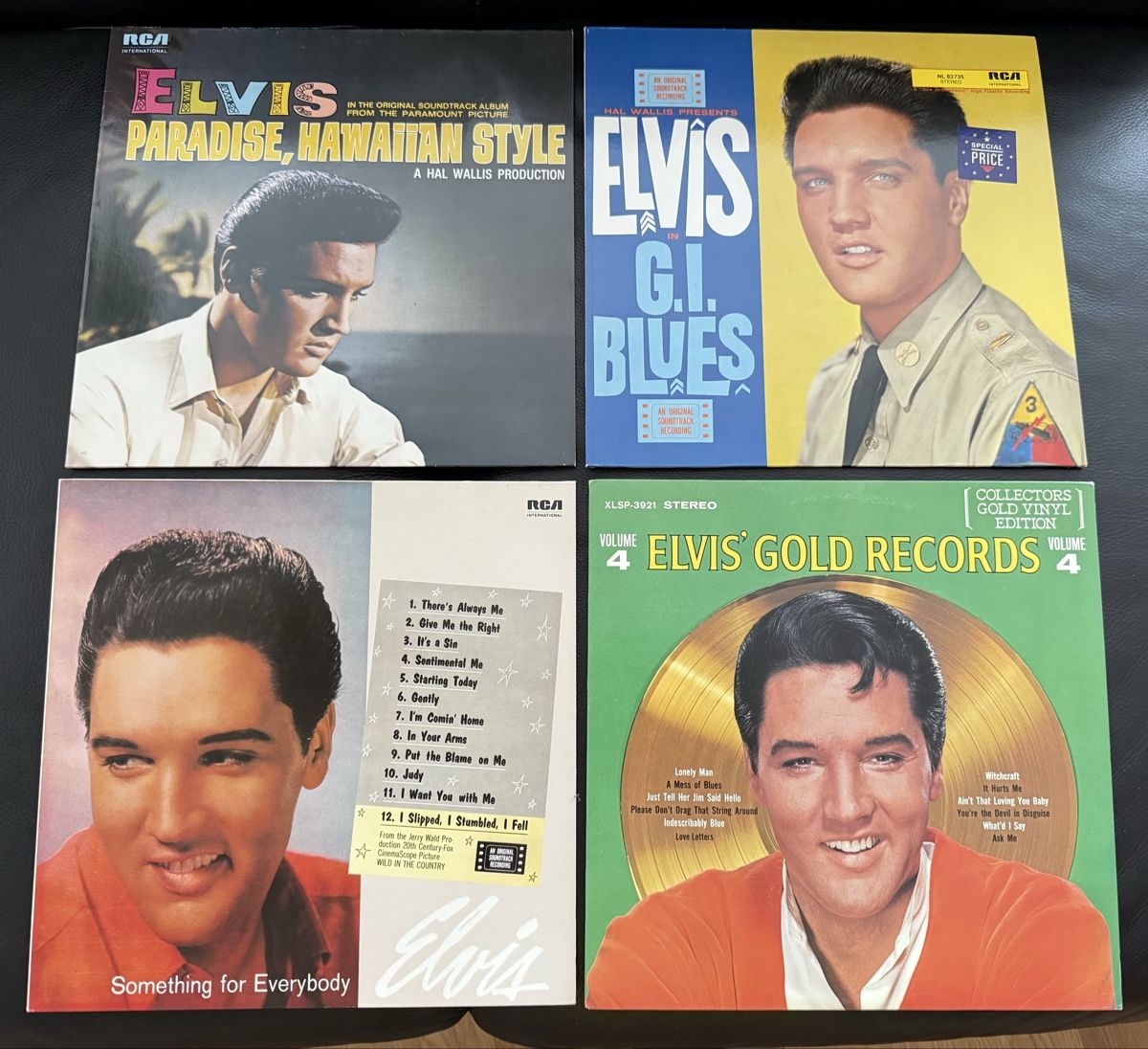 Vinyles: 4 x Elvis Presley Schallplatten LP Sammlung – D'occasion à Goldach par Donpancho