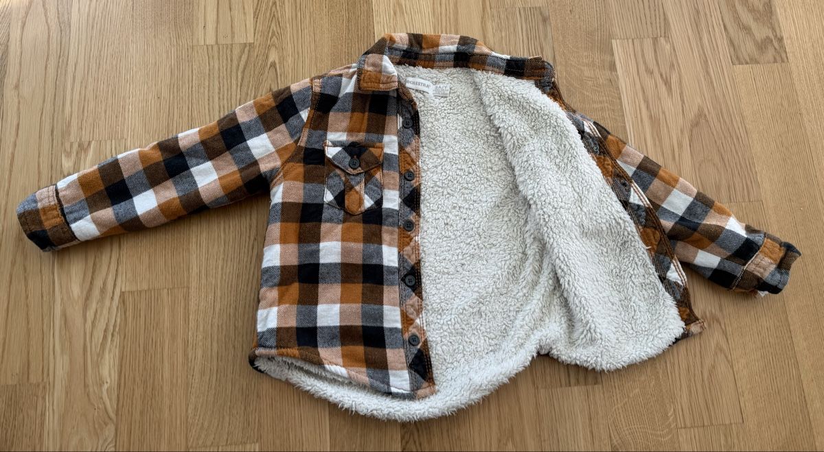 Camicie, T-shirt & Polo: Orchestra - Chemise chaude doublée, taille 3 ans – Usato da Genève venduto da valmath 1