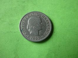 Schweiz 1893, 5 Rappen