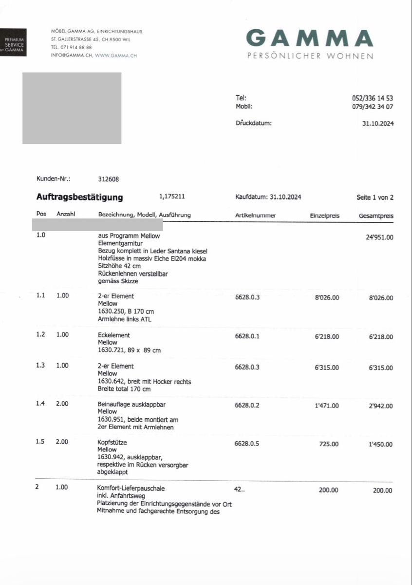 Divani: Ecksofa – Usato da Muri AG venduto da bue_yq9t 3