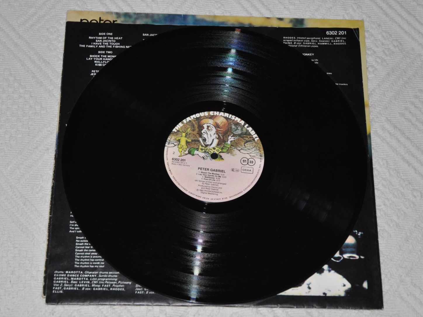 Dischi in vinile: LP Peter Gabriel - 1982 – Usato da Boll venduto da Theodora15 5