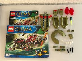 LEGO Chima 70006 Krokodil Bauanleitung + Ersatzteile