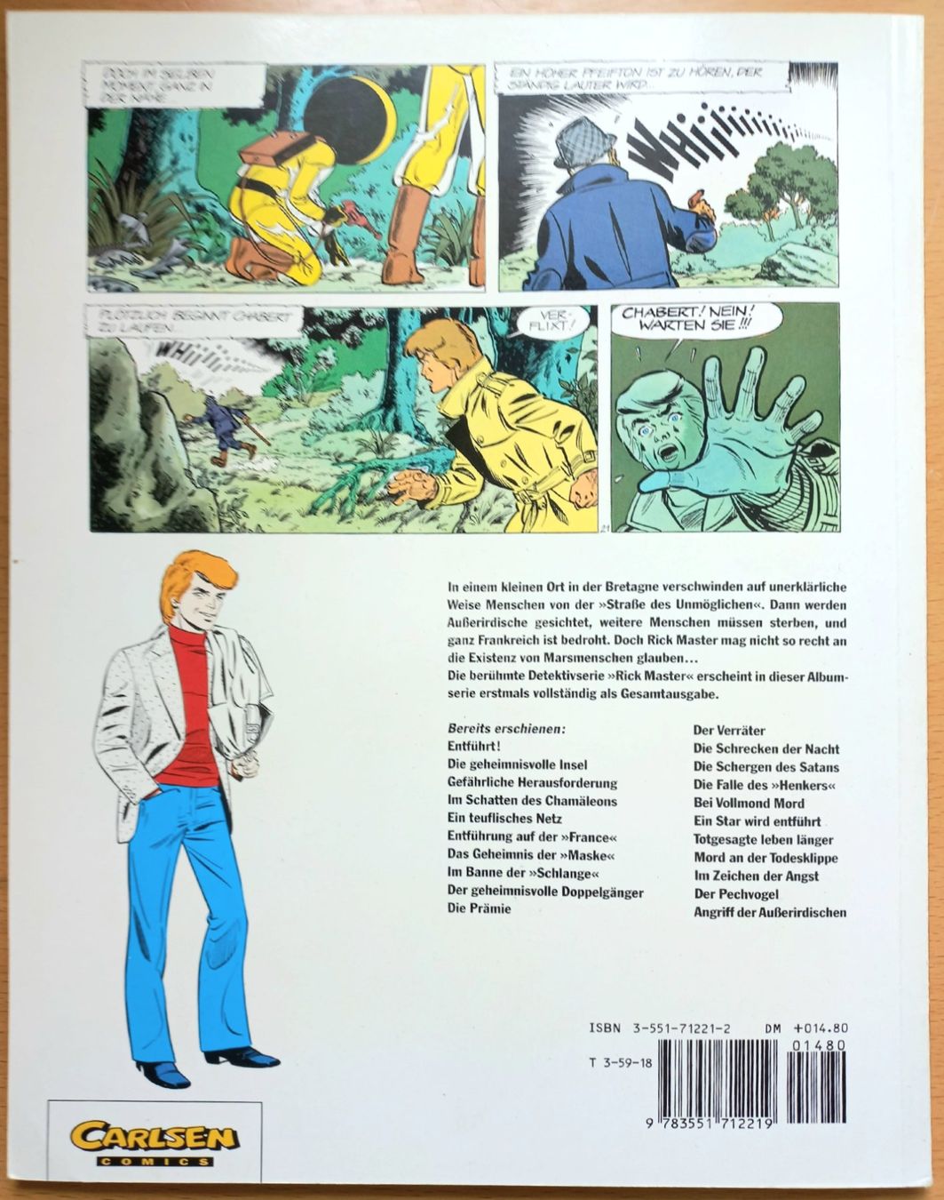 Comics: Comic - Rick Master 21 - Angriff der Ausserirdischen – Gebraucht aus Niederuzwil von lubimaja 4