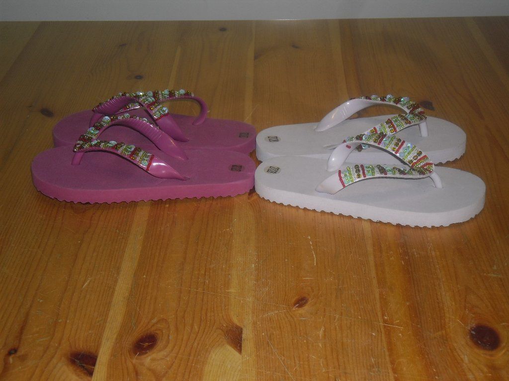 Scarpe da donna: Flip - Flops , 27 / 28  , 2 paar – Nuovo (secondo la descrizione) da Büren SO venduto da omsa 2