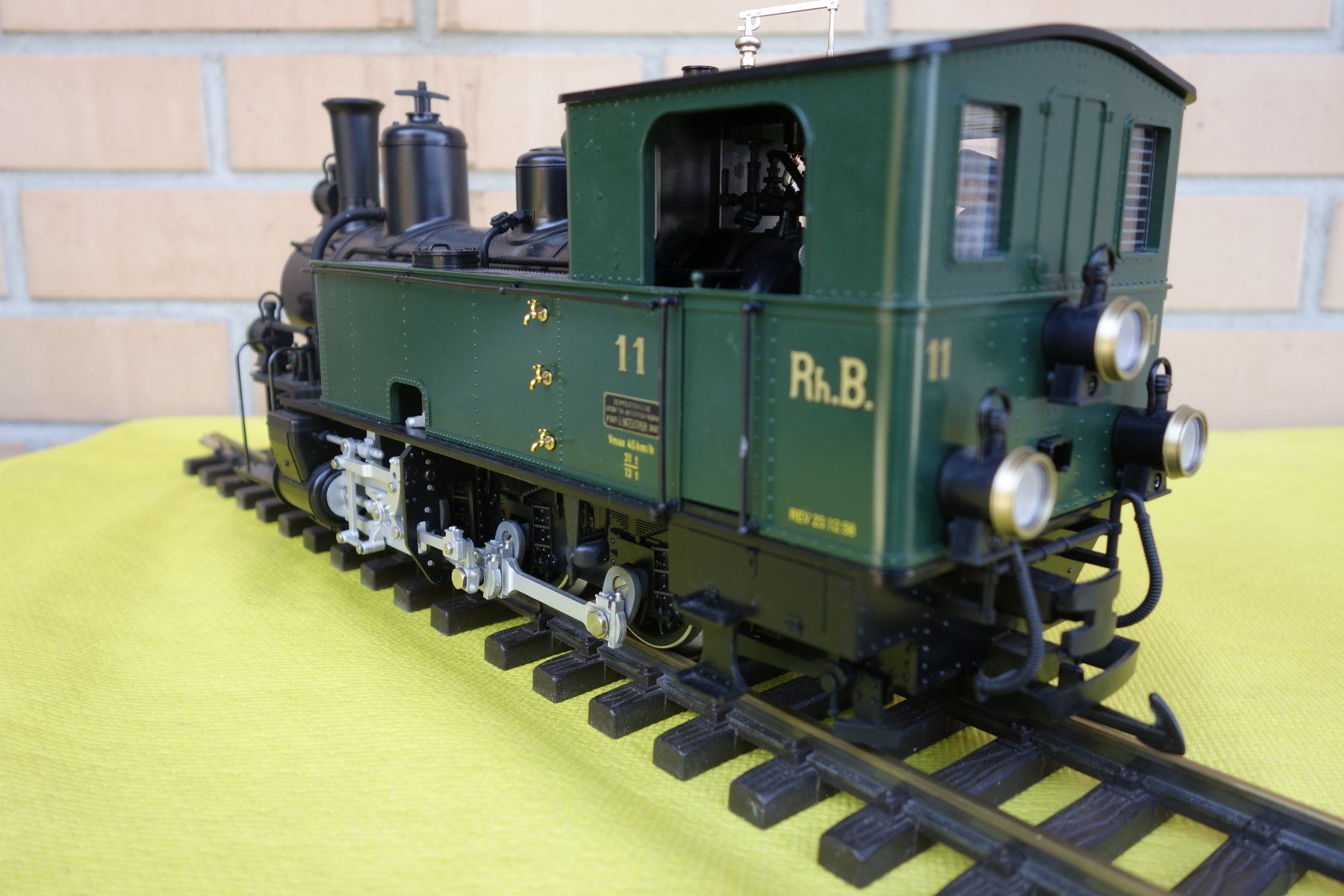 LGB Modellini di ferrovie: Rh.B Dampflok LGB 20271 Heidi digital Massoth – Usato da Kappelen venduto da Somsom02 3