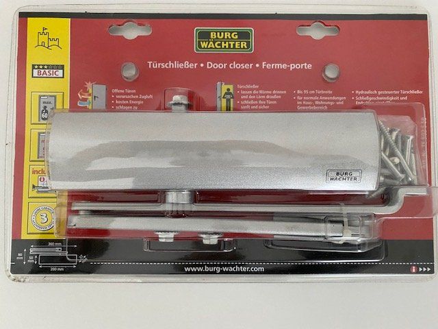 Eisenwaren: Türschliesser Burg Wächter – Neu und originalverpackt aus Canobbio von cog_bp5c