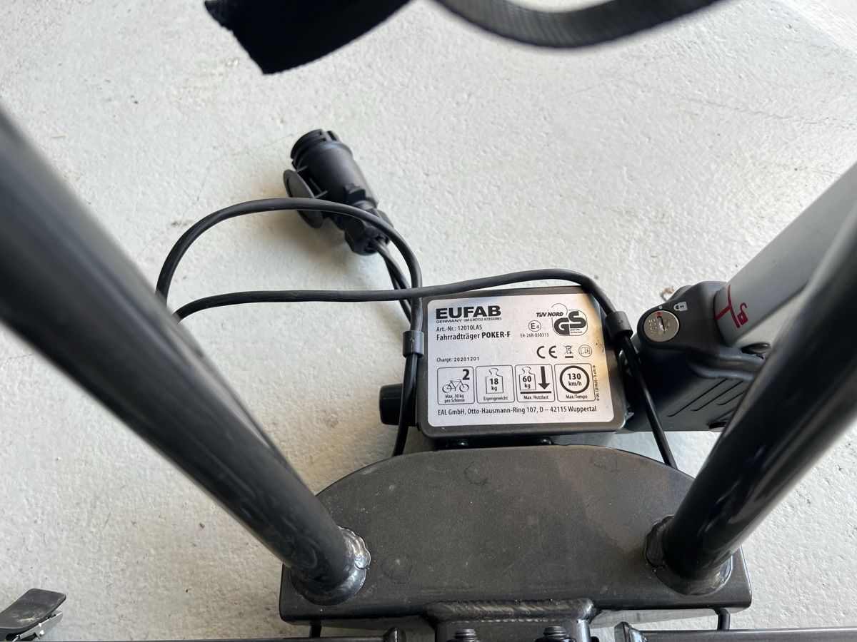 Eufab Dachträger: Eufab Poker F Fahrradträger für 2 Fahrräder, neuwertig – Gebraucht aus Arbon von lau_r5ml 2