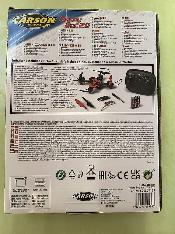 Modellismo RC: Angry Bug 2.0 Drohne – Usato da Dornach venduto da jon_687v 1