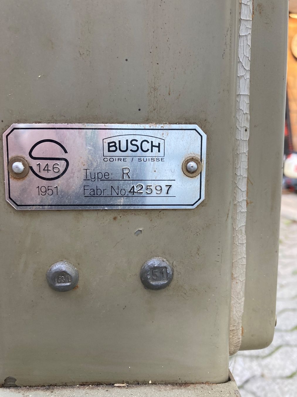 Busch Accessori da laboratorio: Busch waage – Usato da Rickenbach LU venduto da Brutus05 2