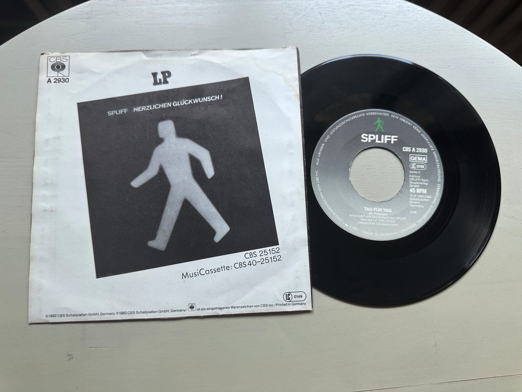 Dischi in vinile: SPLIFF tolle Single Das Blech  Kult NDW 80's – Usato da Basel venduto da Partridge 1