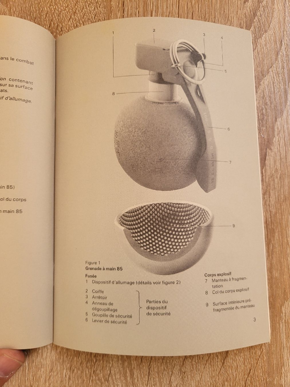 Bücher: Règlement "La grenade à main 85" - 1991 – Neu (gemäss Beschreibung) aus Massongex von Jalon71 1