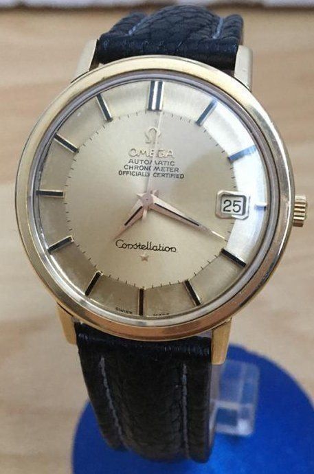 Omega Uhren: Omega Constellation Aut. Herren Uhr 18K – Gebraucht aus Matzendorf von BTCSwisswatcher