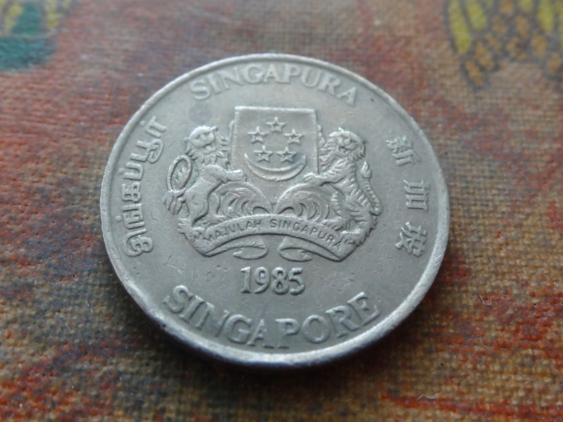 Tutti le monete: SINGAPOUR  20  Cents  1985 – Usato da Romanel-sur-Lausanne venduto da Swift13 1