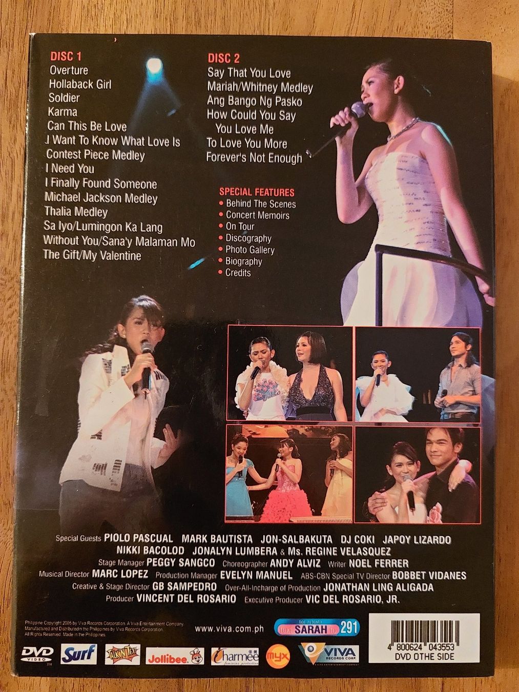 Tous les DVDs: DVD - Sarah Geronimo - The Other Side – D'occasion à Rheinfelden par FilmAuktion 1
