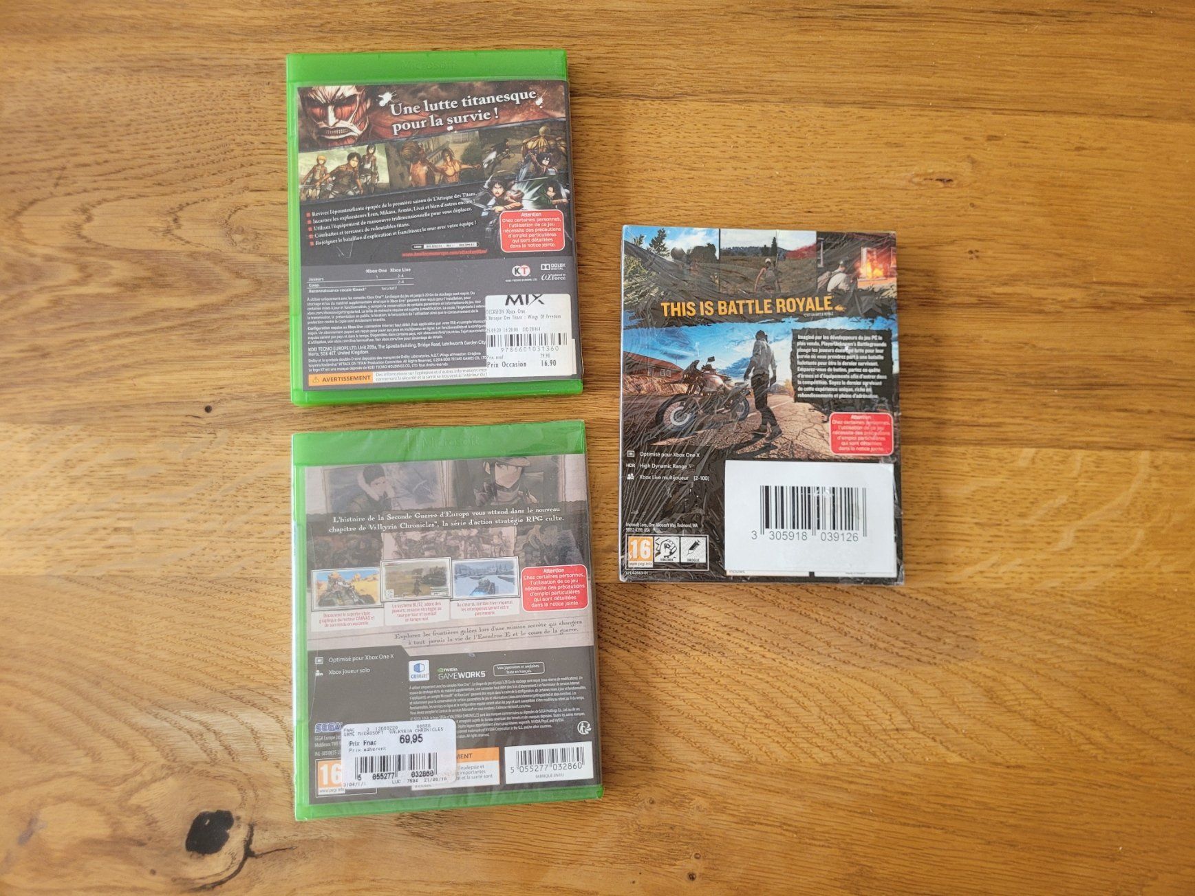 Giochi: Attack on Titan - Valkyria Chronicles 4 - PUBG Xbox One – Usato da Pully venduto da gjjs 1