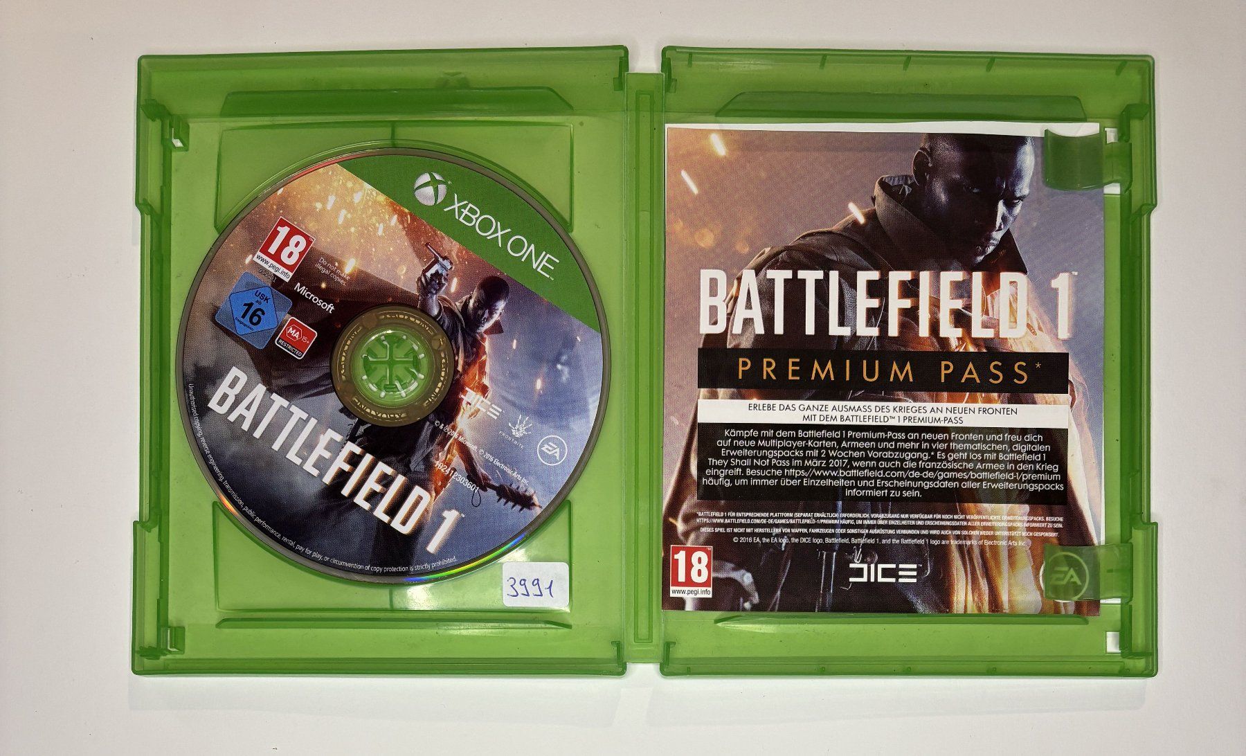 Giochi: XBOX One - Battlefield 1 – Usato da Allschwil venduto da Bullach 1