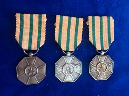 Luxembourg: Orden der Eichenkrone bronze/silber/gold (KoA)