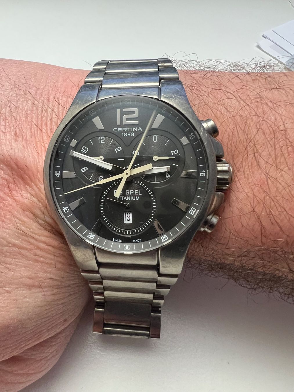 Certina Orologi: Certina DS SPEL, Titanium – Usato da Basel venduto da rennvelo