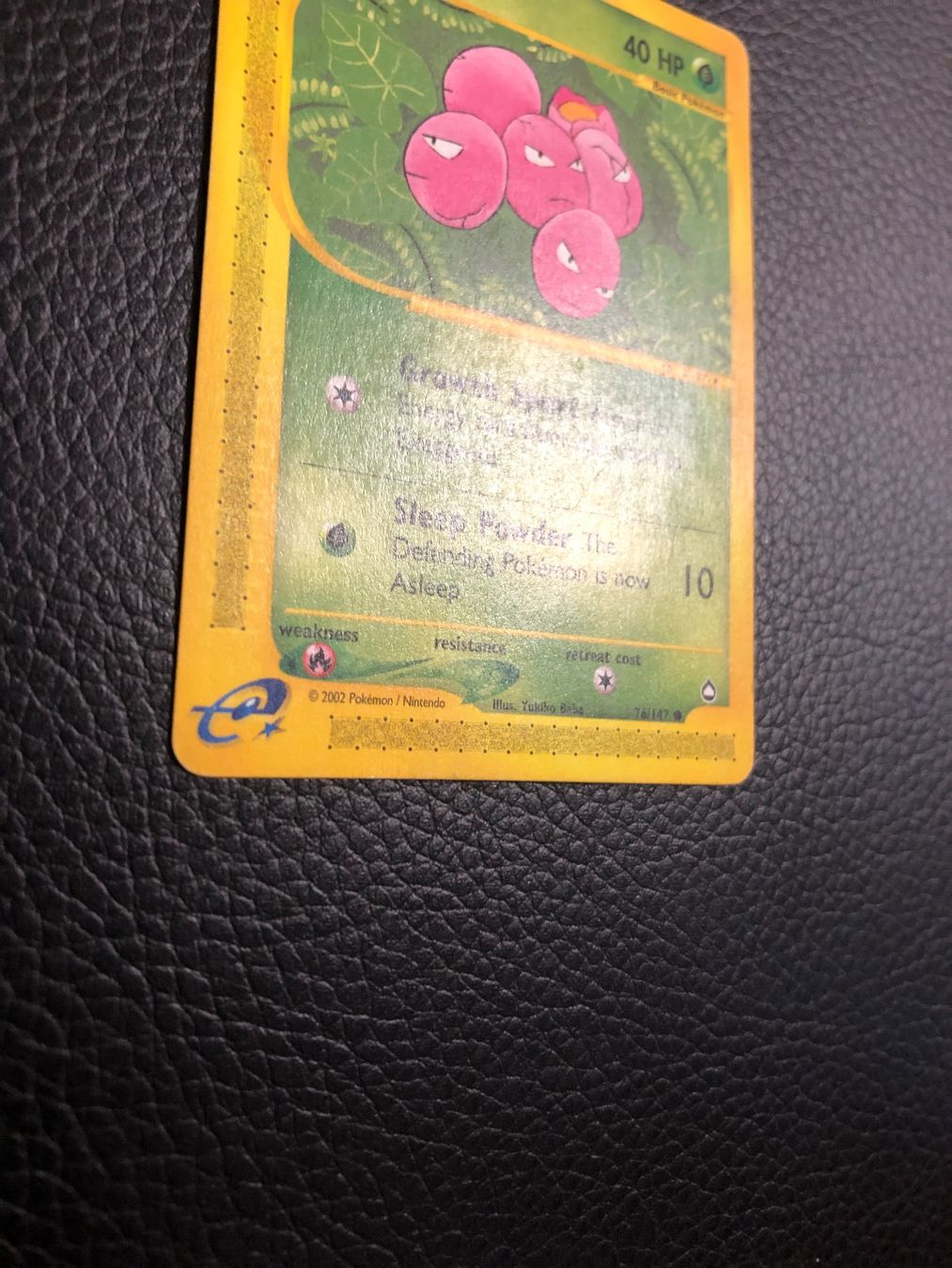 Pokémon Carte collezionabili: 2002 Aquapolis Exeggcute 76/147 Ab 1 – Usato da Paradiso venduto da Pkmn10 2