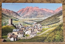 Hospenthal gegen Andermatt, Edit. Wilhelm Frey, Basel