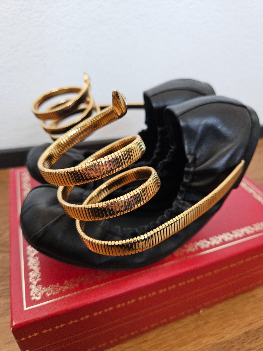 René Caovilla Damenschuhe: Schuhe Rene Caovilla, Leder, neu, schwarz – Neu und originalverpackt aus Zuchwil von ger_ws6t 4