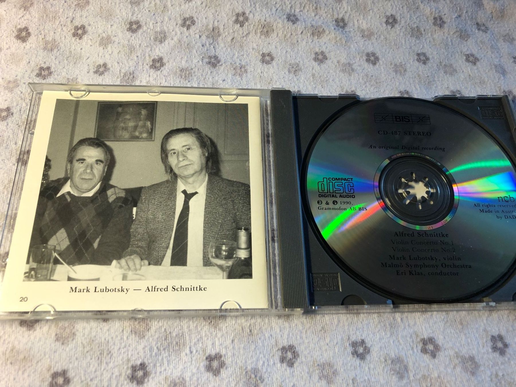 CDs: Alfred Schnittke Violinkonzerte Nr. 1 & 2, CD – D'occasion à Schübelbach par Bemafaja 2