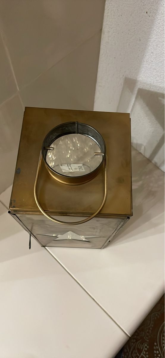 Lanterne: Laterne Metall mit Stern – Usato da Schaffhausen venduto da Ibag