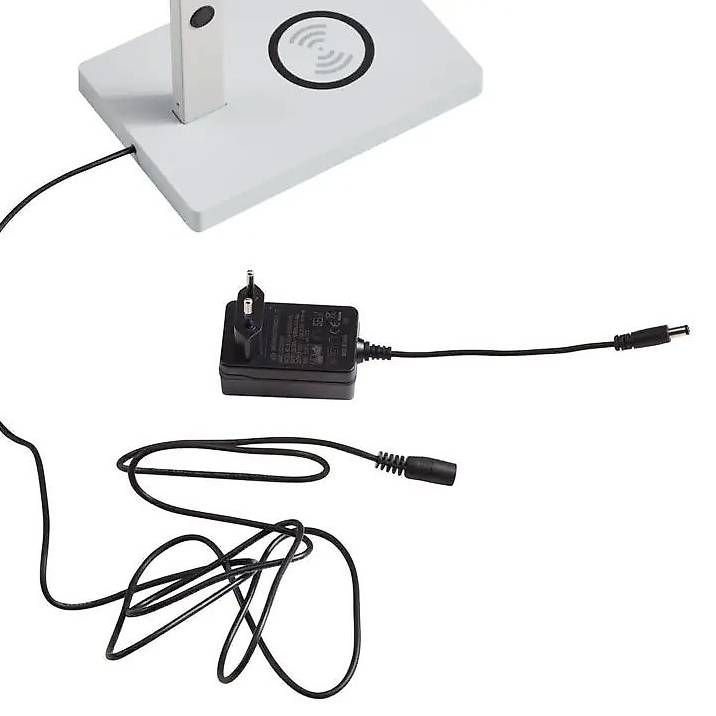 Lampes: GABELLA LED-Tischlampe hellgrau mit Wireless Charger – Neuf avec emballage d'origine à Sissach par mondilux 7