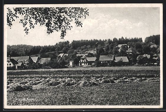 Cartoline postali: AK Grossaffoltern, Vorimholz, Ortspartie – Usato da Berlin venduto da bartko-reher