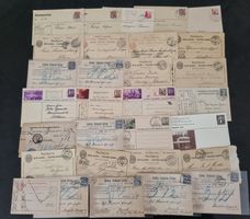 Lot mit 30 alten Postkarten ab 1873