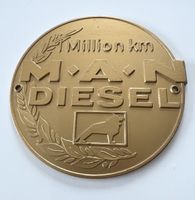 Autoplakette MAN Diesel