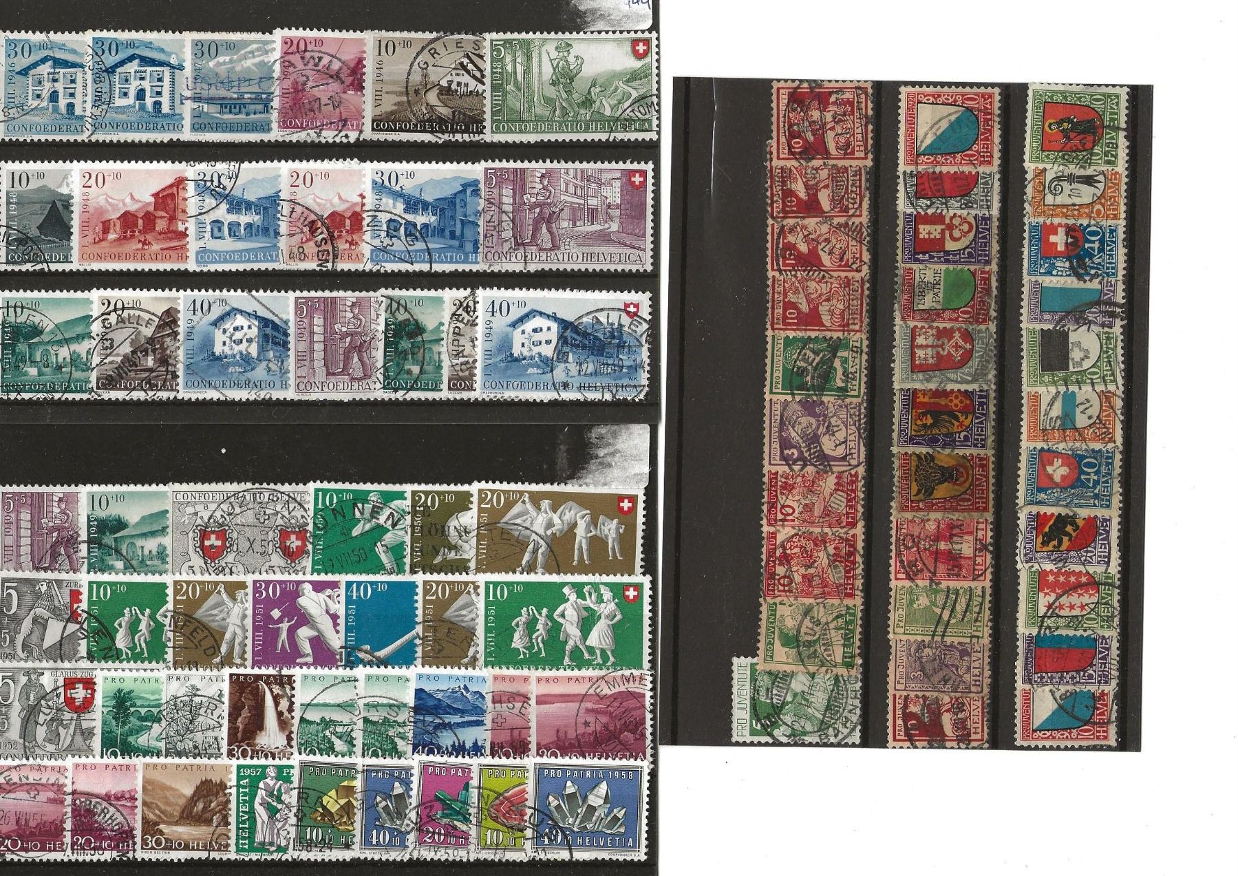 Tutti i francobolli: Altschweizsammlung 2 – Usato da Schlieren venduto da Sternstunde2 3