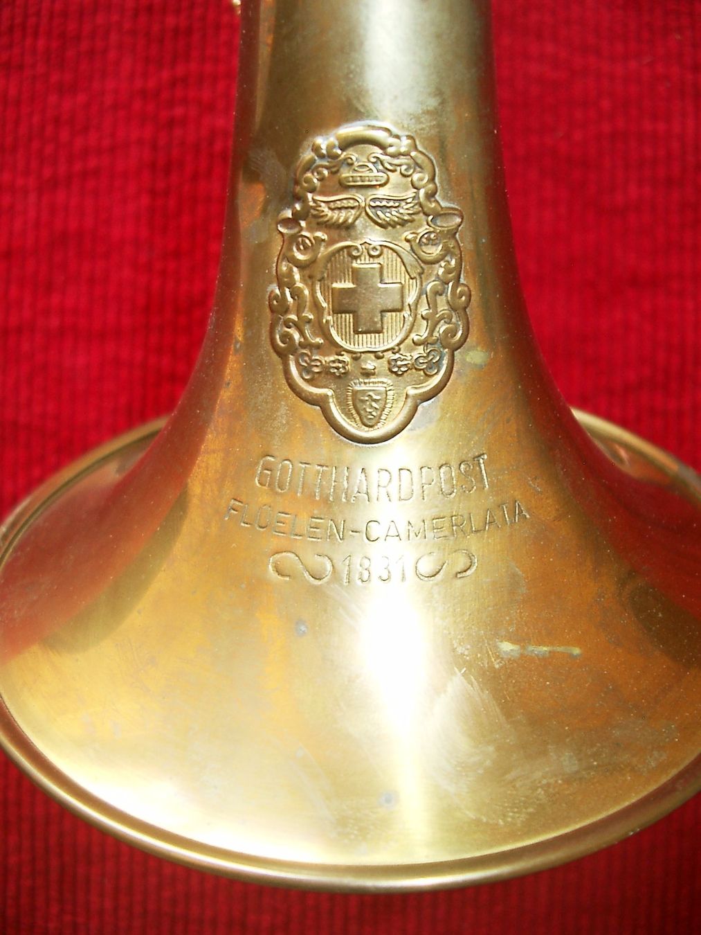 Instruments de musique: Posthorn der Gotthard-Postkutsche Flüelen-Camerlata – D'occasion à Laupen ZH par tonisculati 3
