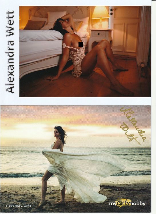 Alexandra Wett / Originalautogramm (Gebraucht) in Schwyz für CHF 10