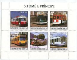 Block "Tram". São Tomé und Príncipe