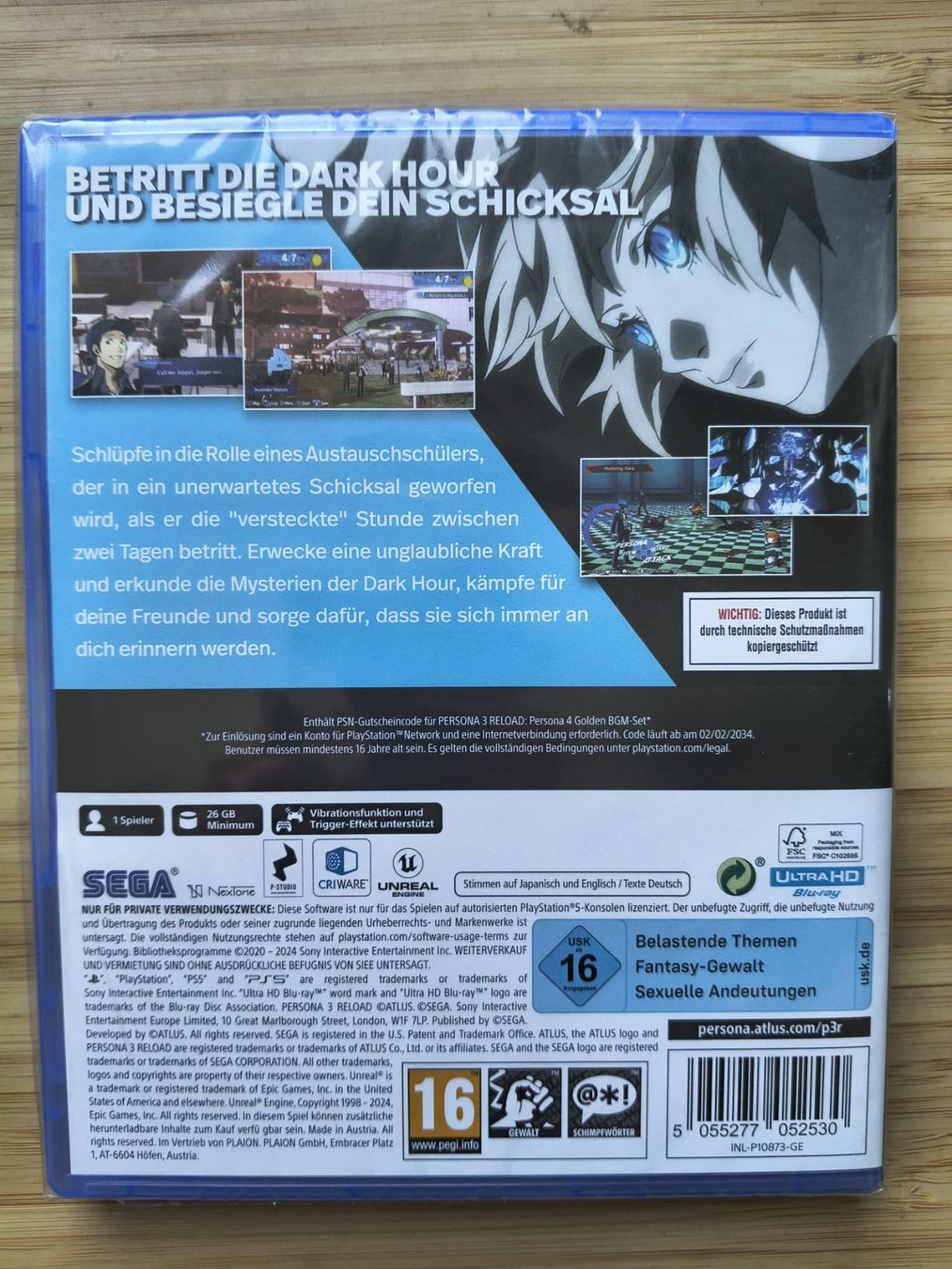 Giochi: Persona 3 Reload Sealed (PS 5) – Nuovo e nell'imballaggio originale da Riedholz venduto da ste_96cd 1
