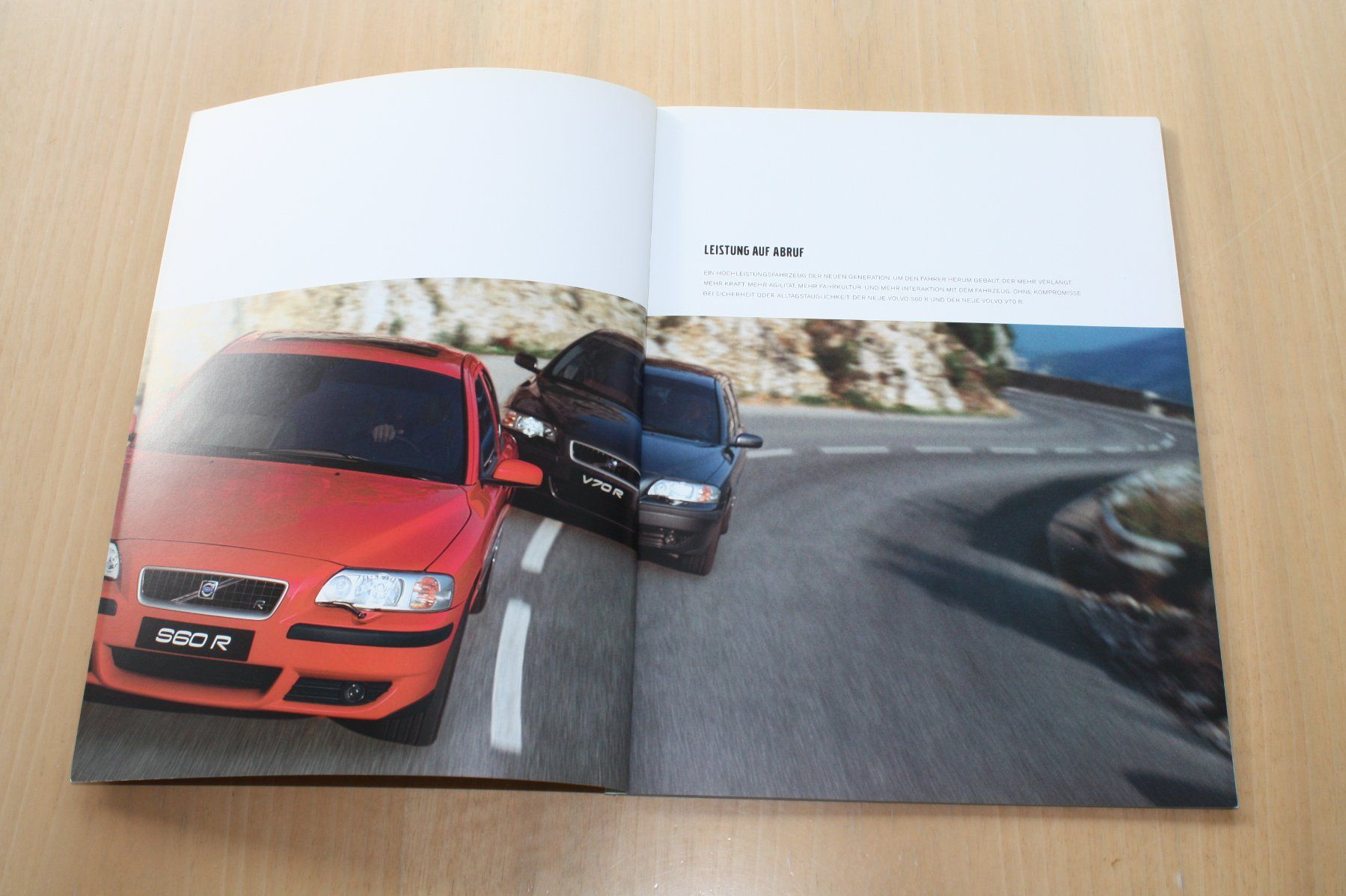 Volvo Documenti: Volvo S60R & V70R CH-Prospekt 2005 – Usato da Wikon venduto da erwin400 1