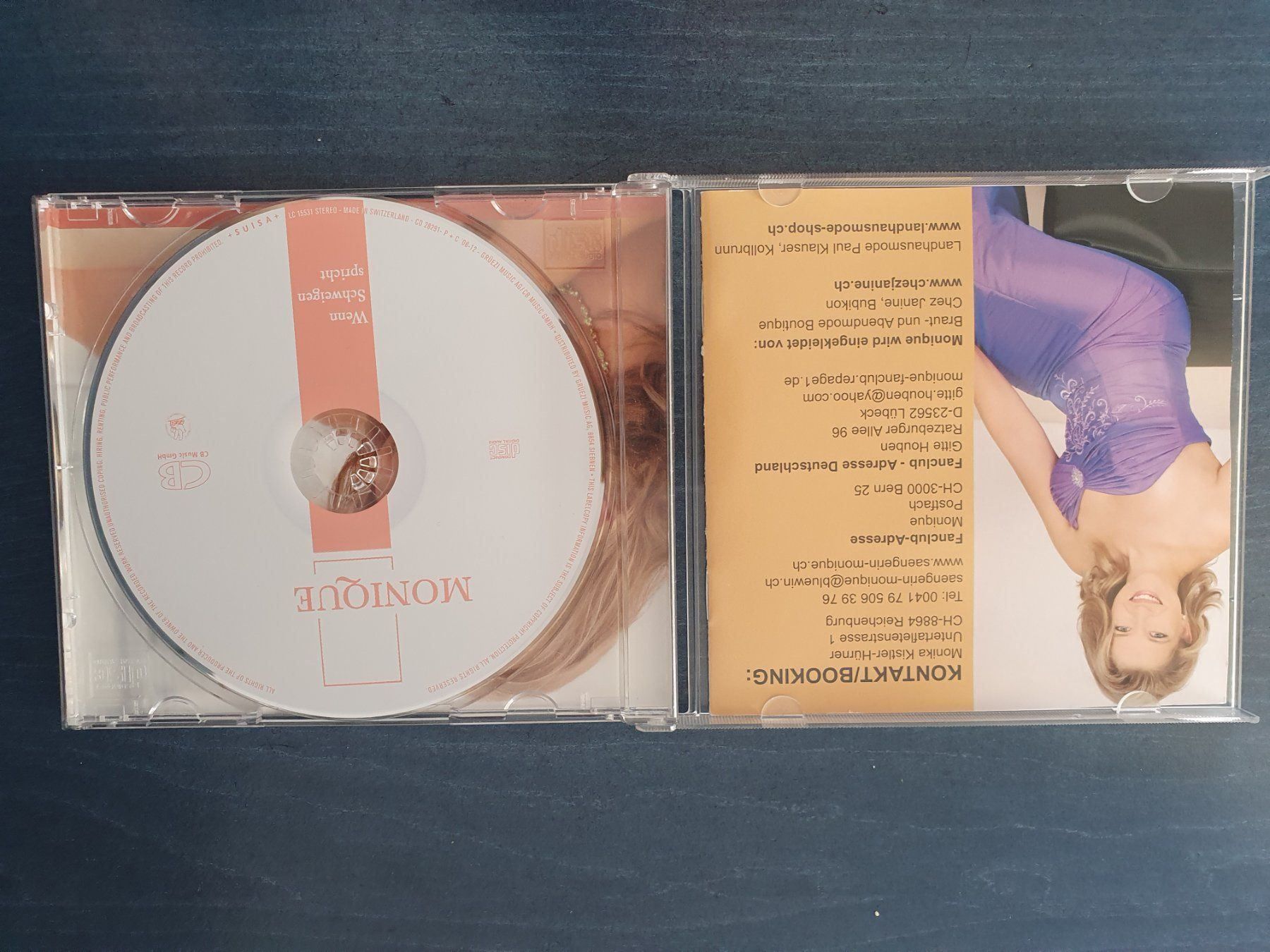 CD: Monique – Usato da Moosseedorf venduto da Sonnenschein.. 2