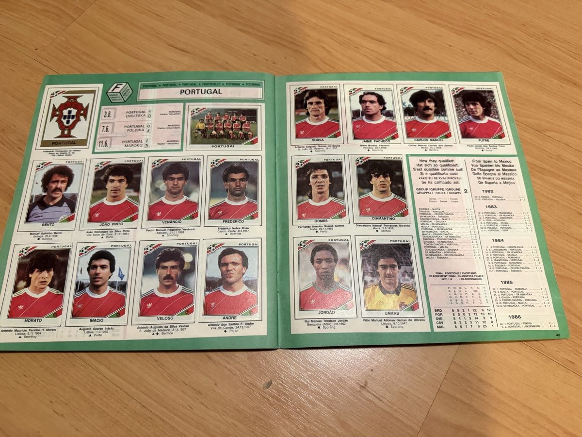 Panini Album: Album panini complet Mexico 86 – Usato da Brügg BE venduto da Fred777 4