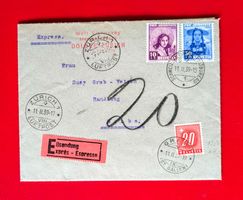 EISHOCKEY WM DOLDER ZÜRICH EXPR. FLUGPOST TAXIERT GRABS 1939
