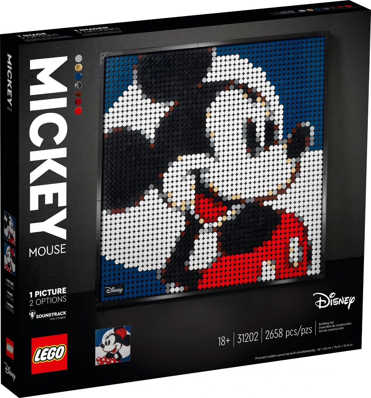 Lego Spielzeuge: Lego 31202 Art Disney's Mickey Mouse – Neu und originalverpackt aus Egnach von rom_ruet