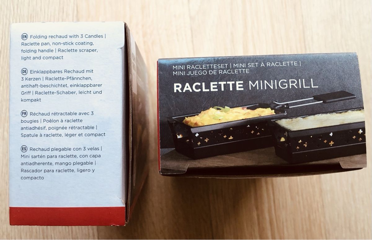 Kuhn Küchengeräte: Raclette Minigrill - Kuhn Rikon – Neu und originalverpackt aus St. Gallen von Allegra_blue 3