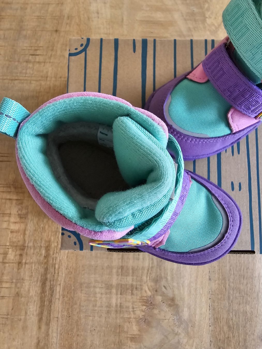 Affenzahn Scarpe per ragazzi: AffenZahn Winterstiefel, Gr. 24 - 2 Mal getragen – Nuovo (secondo la descrizione) da Krattigen venduto da wir_99w5 3