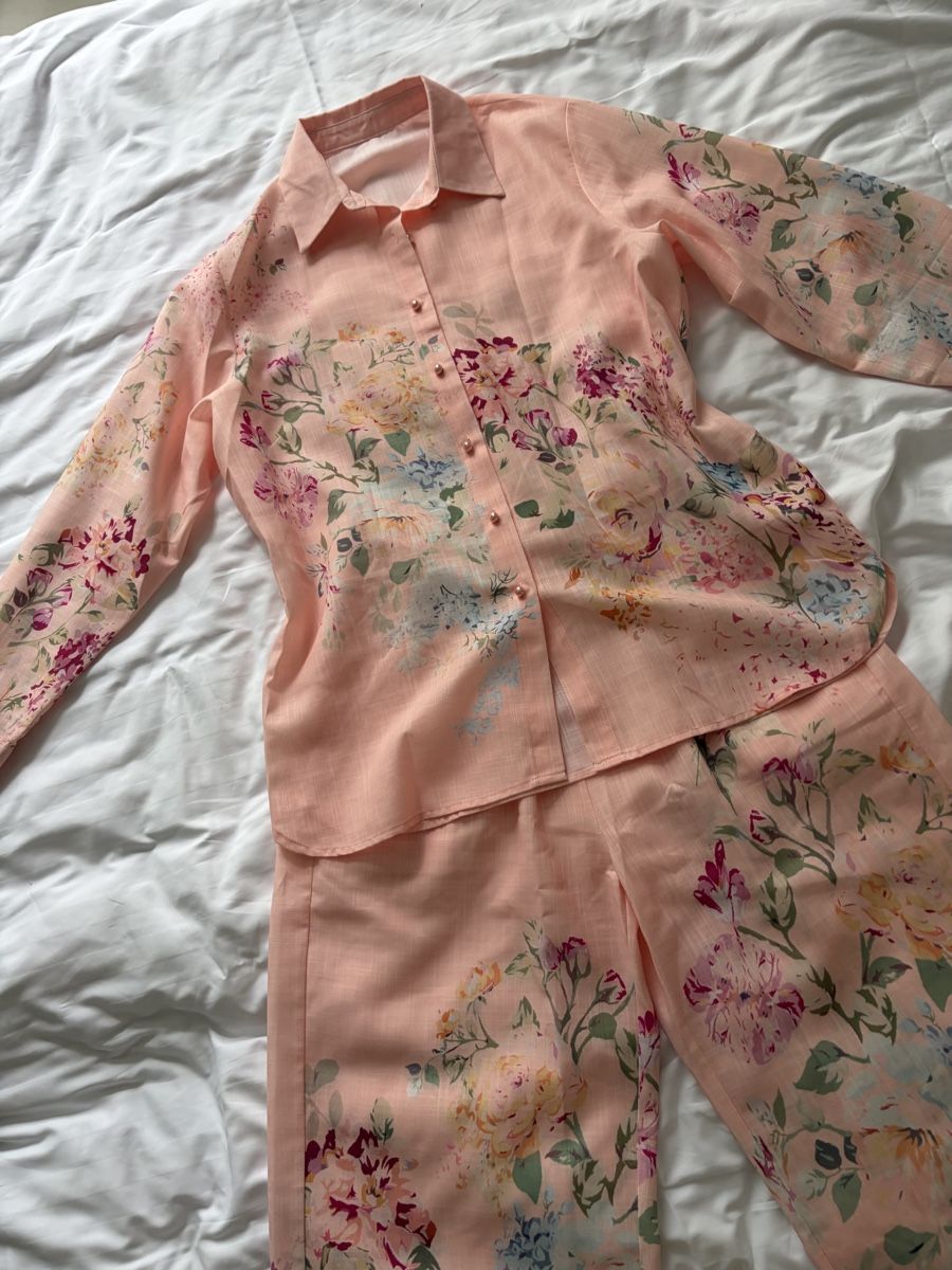 Kleiderpakete: Linen Blend Blouse & Pants [Freesize] – Neu (gemäss Beschreibung) aus St.Josefen von lop_lh8d 4