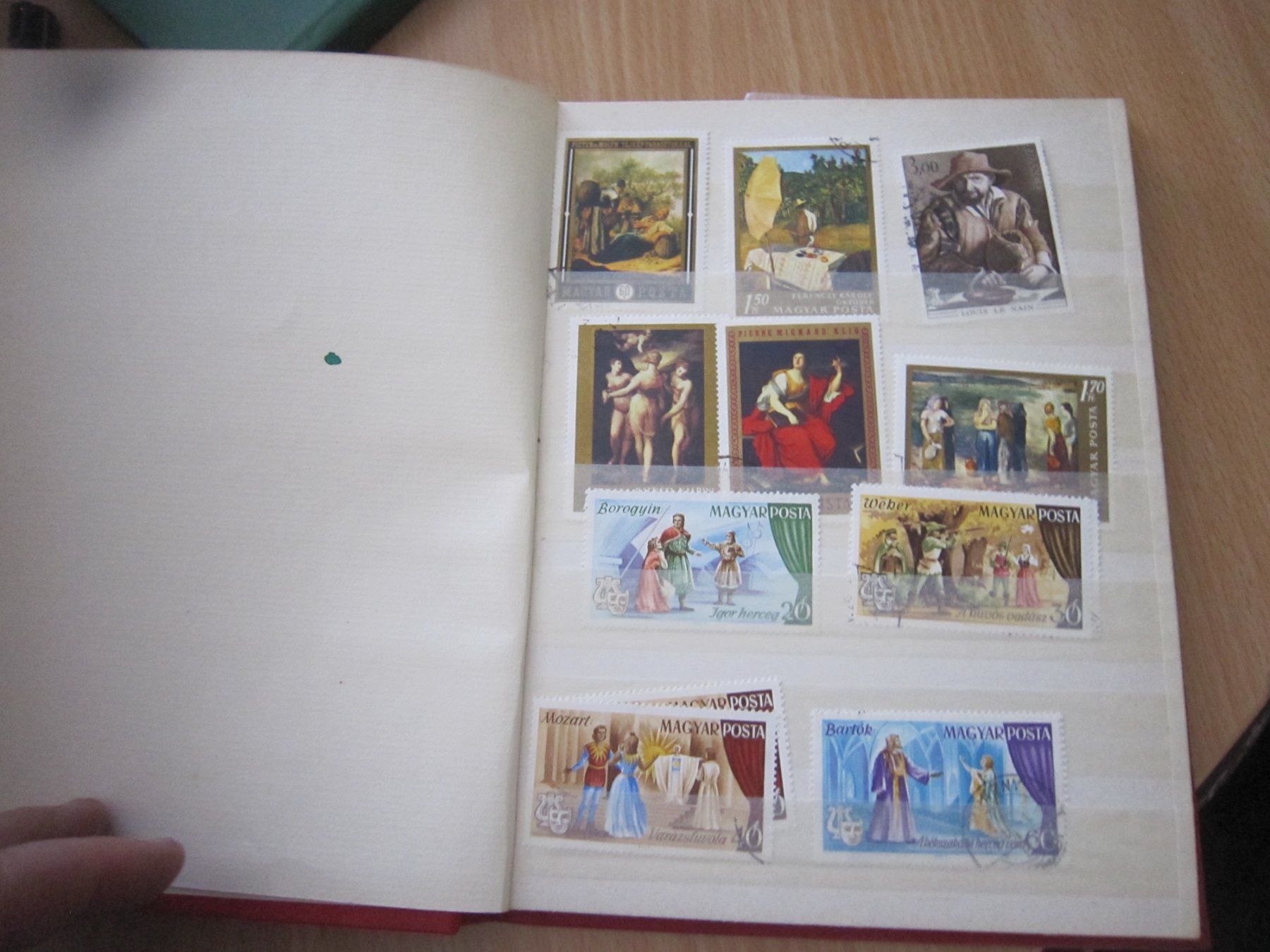 Alle Briefmarken: Lot O7 Album mit Marken Tiere, Blumen, ecc – Gebraucht aus Giubiasco von sal_9j6w