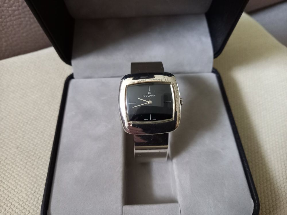 Damenuhr Handaufzug Golana Swiss Taschenuhr Sehr Schöne Schwere