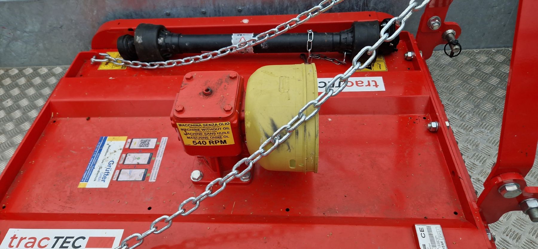 Alle Maschinen: FAUCHEUSE A HERBE TRACTEC – Gebraucht aus St. Ursen von cpi23 3