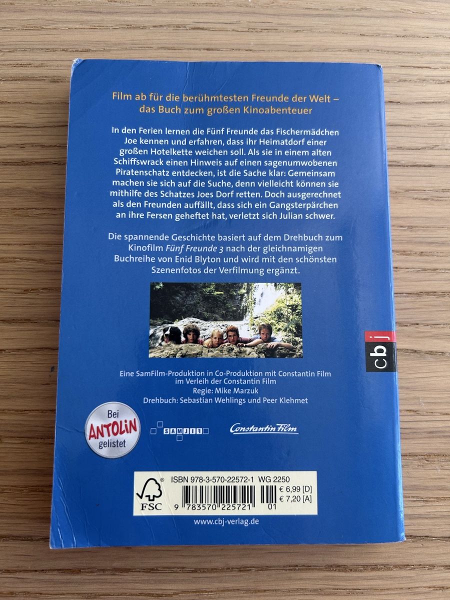 Libri: Fünf Freunde 3 - Enid Blyton – Usato da Winterthur venduto da mon_hk2h 1
