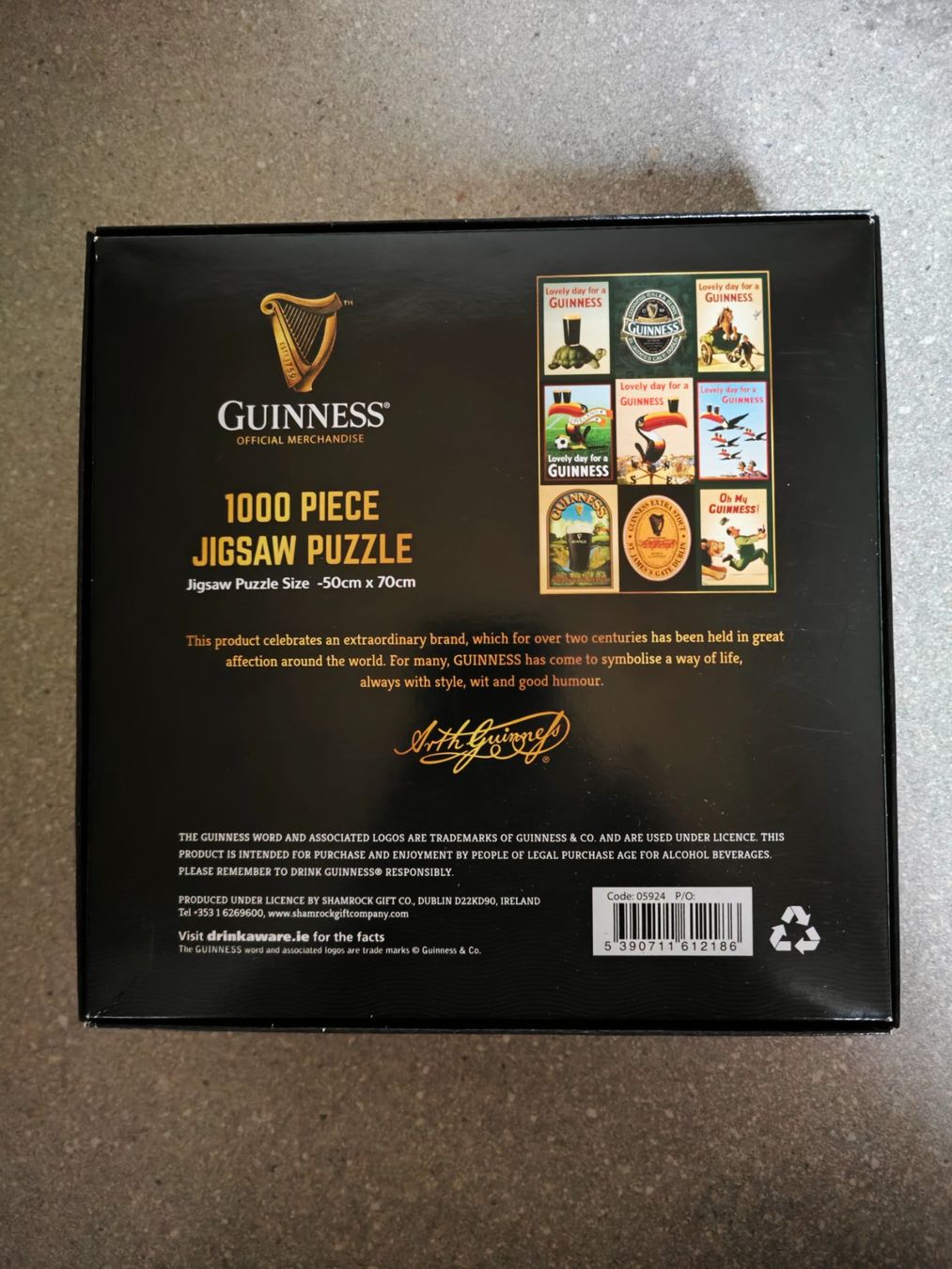 Puzzle: Guinness Puzzle 1000 Teile – Usato da Cama venduto da yukekalt 1