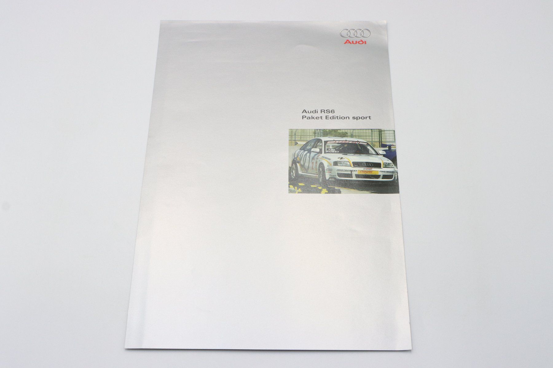 Audi Documenti: Audi RS6 C5 Edition Sport 2004 Prospekt – Usato da Bühl b.Aarberg venduto da Collectorpassions 2